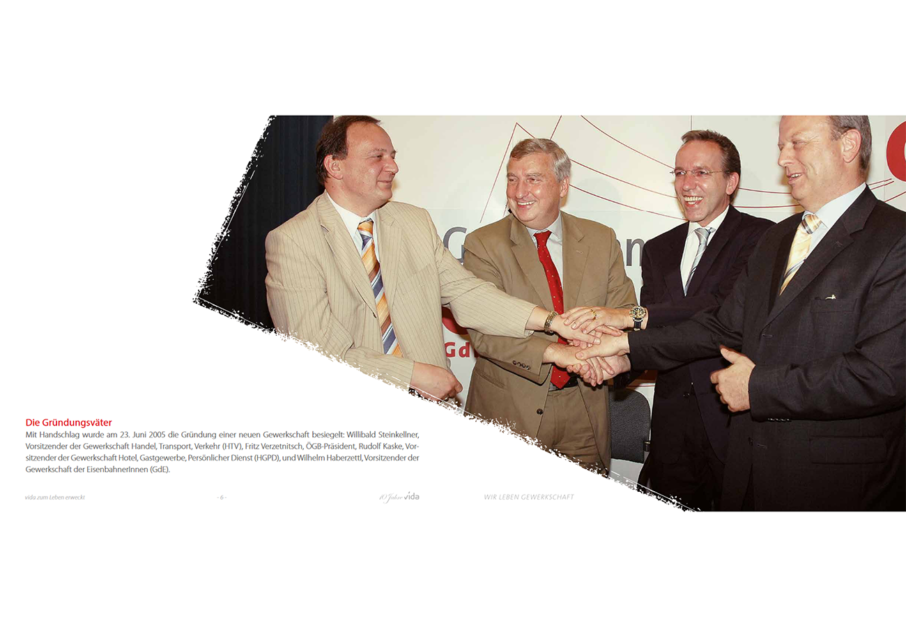 Die Gründungsväter der vida - Festschrift 10 Jahre vida